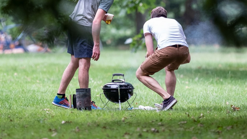 Foto: Grillen auf Wiesen an der Saar in Saarbrücken verboten 