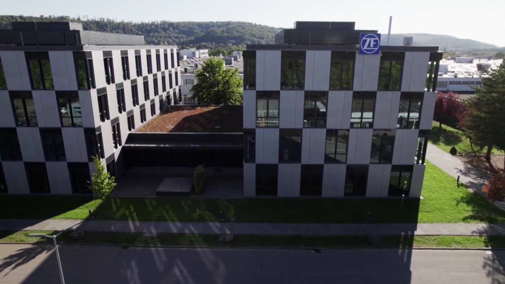 Hauptgebäude des Saarbrücker ZF-Werks