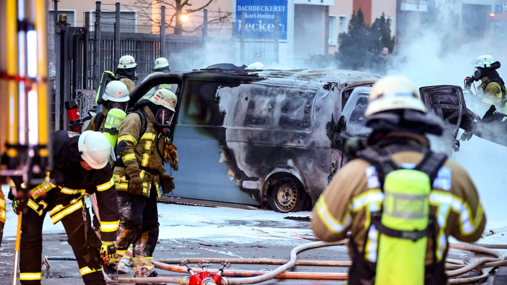 Überfall auf einen Geldtransporter am Freitag (13.01.2023) im Saarlouiser Stadtteil Picard