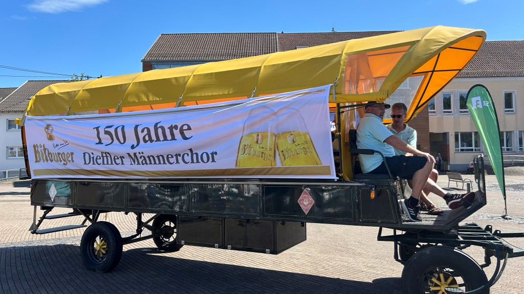 Der Wagen des Dieffler Männerchors