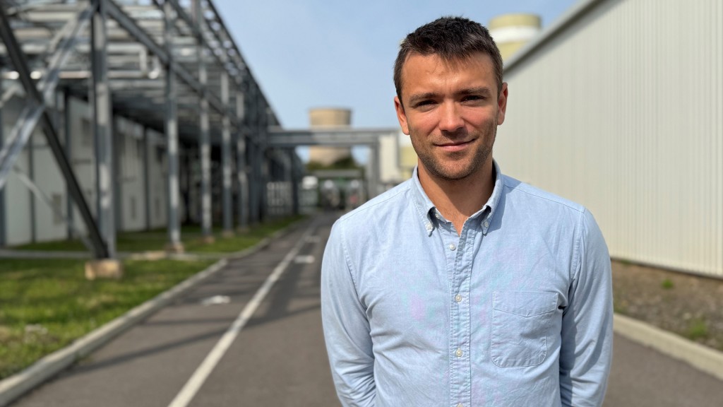 Der Leiter des Startups aus Belgien, Maash, Gilbert Gaspard