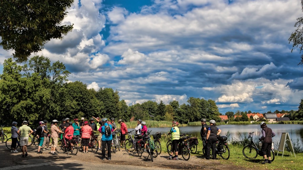 Radtour-Gruppe