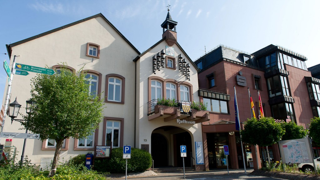 Das Rathaus in Wadern