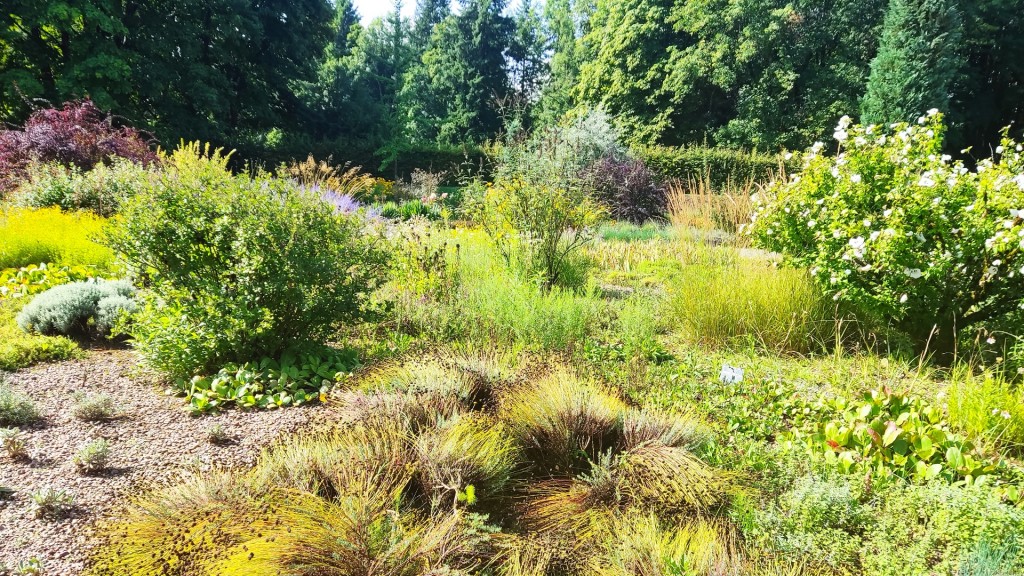 Kiesgarten im Garten der Sinne Merzig
