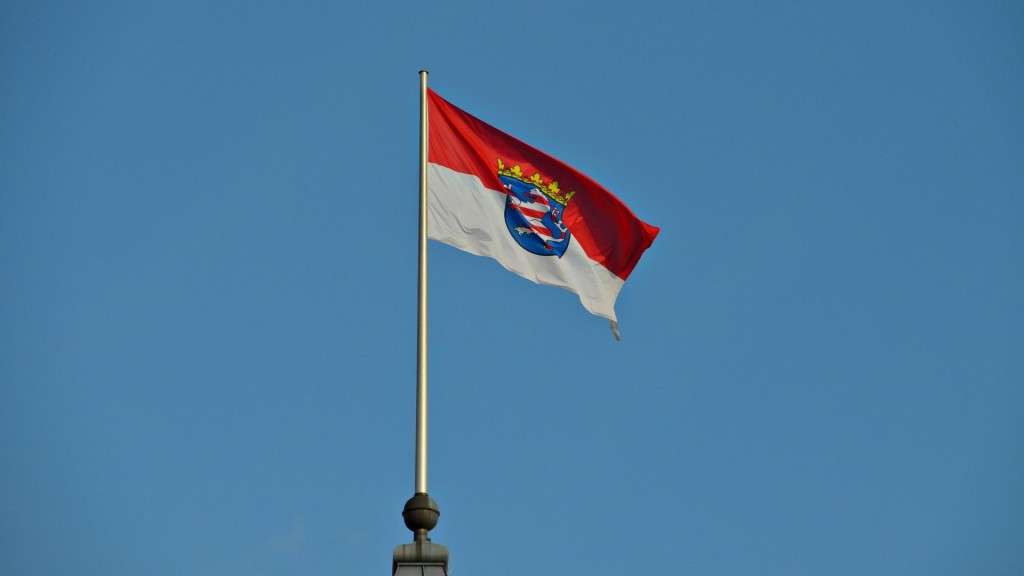 Flagge von Hessen