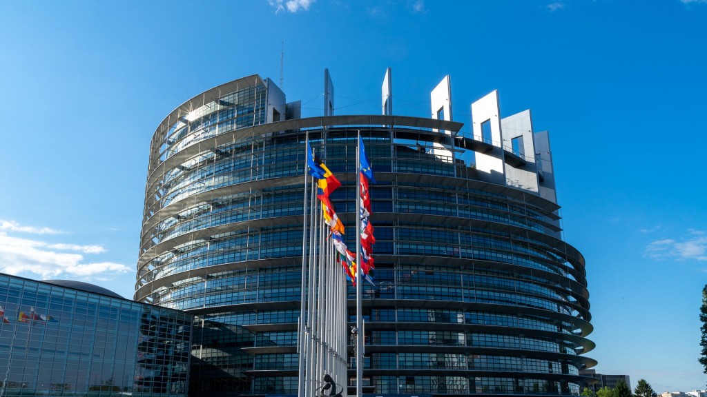 Gebäude des EU-Parlaments, Straßburg