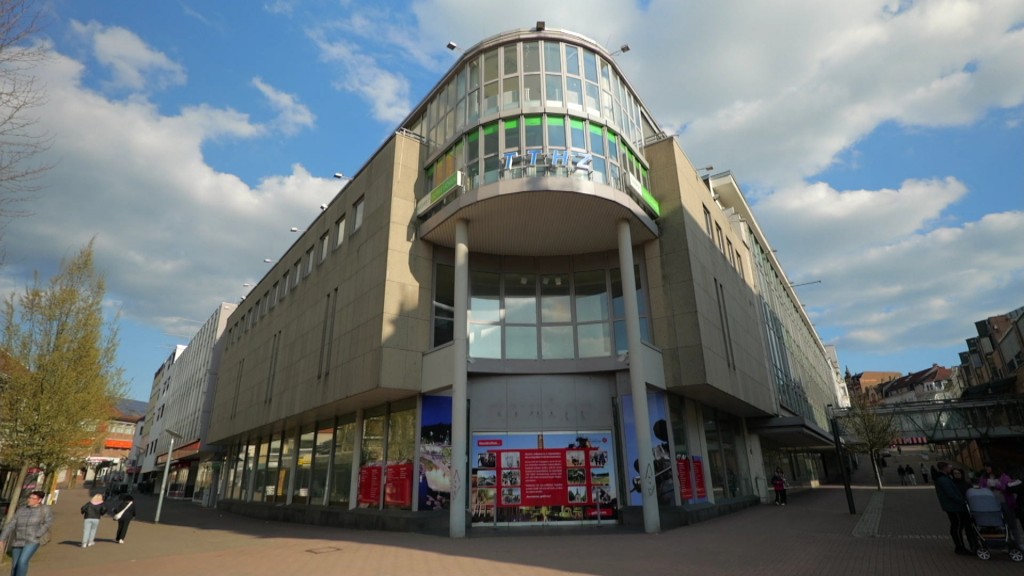 Das ehemalige Kaufhof-Gebäude in Neunkirchen 