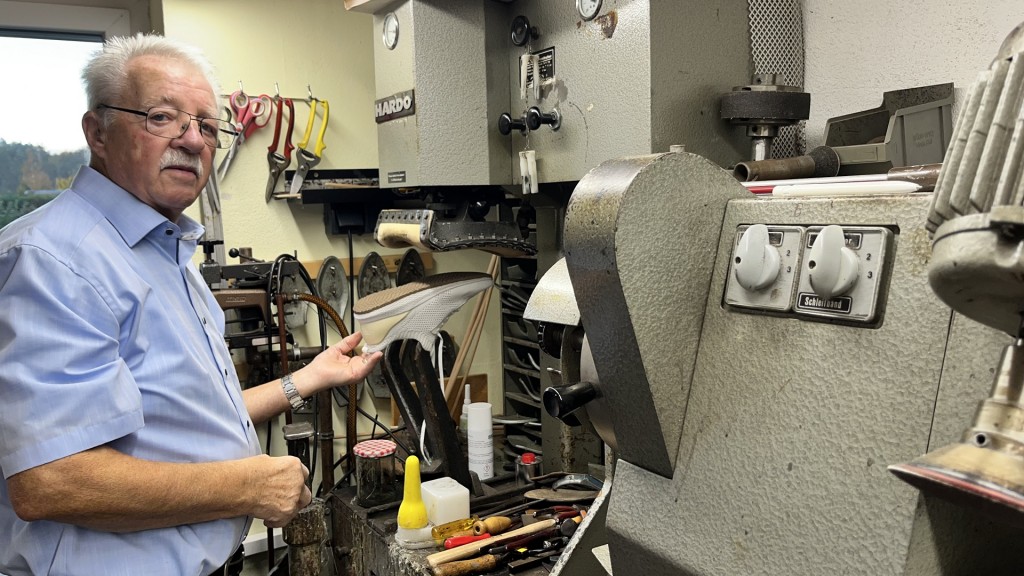 Bernd Nieder an seiner Maschine
