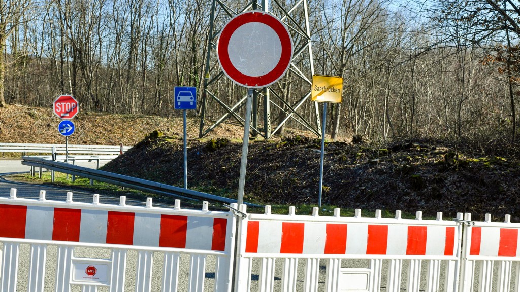 Vollsperrung der Johannisbrücke in Saarbrücken