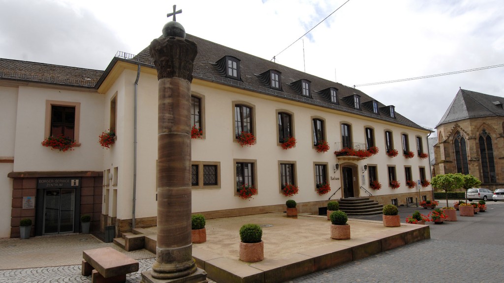 Das Rathaus in Tholey