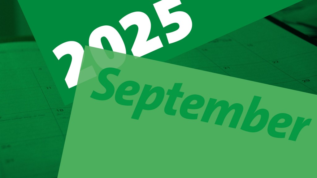 Jahresrückblick September 2025