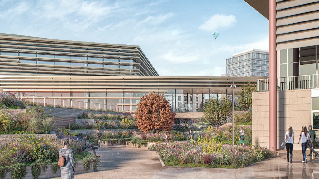 Entwurf. Erweiterung und Gestaltung des Congresscentrums, Saarbrücken