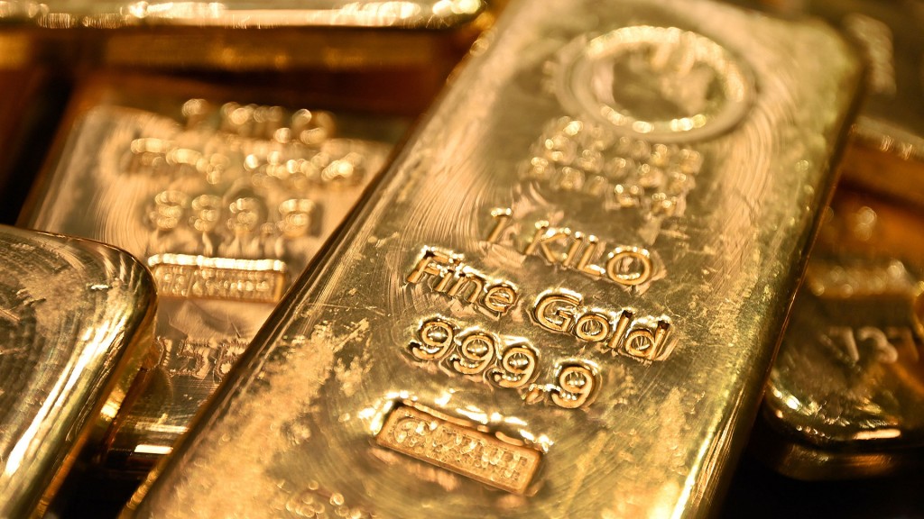 Mehrere Barren Feingold