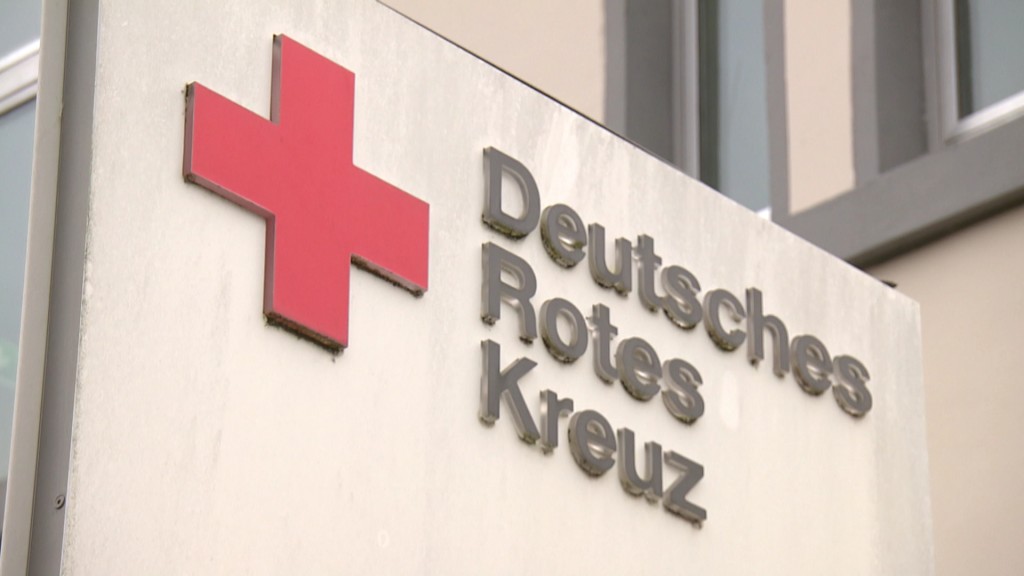 Deutsches Rotes Kreuz-Schild