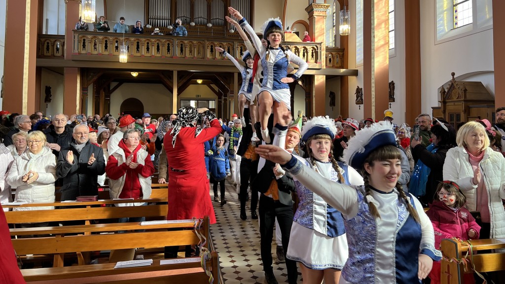 2025: Der Faasend-Gottesdienst in der Kirche St. Johannes in Rohrbach