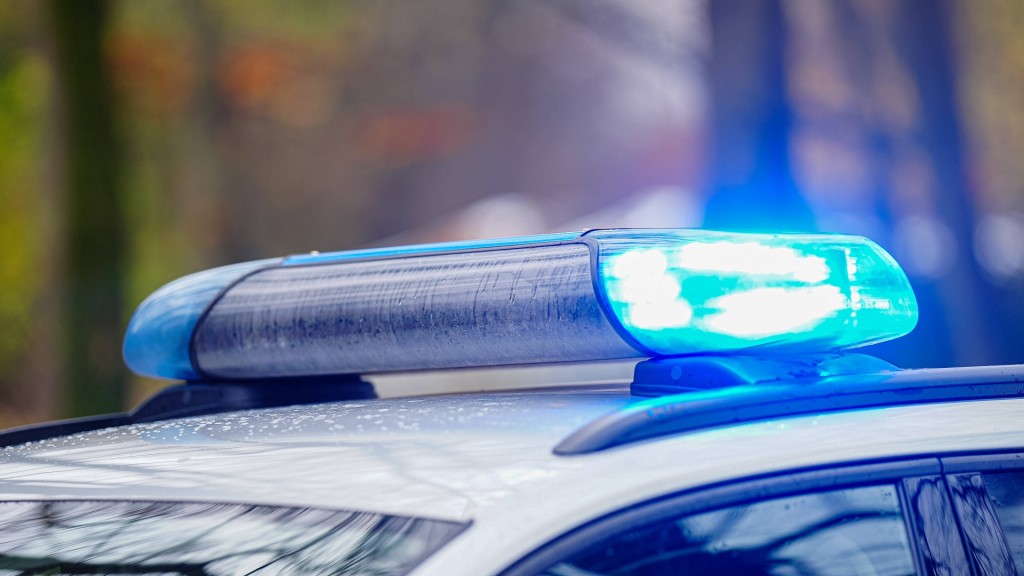 Foto: Blaulicht auf einem Polizeiauto