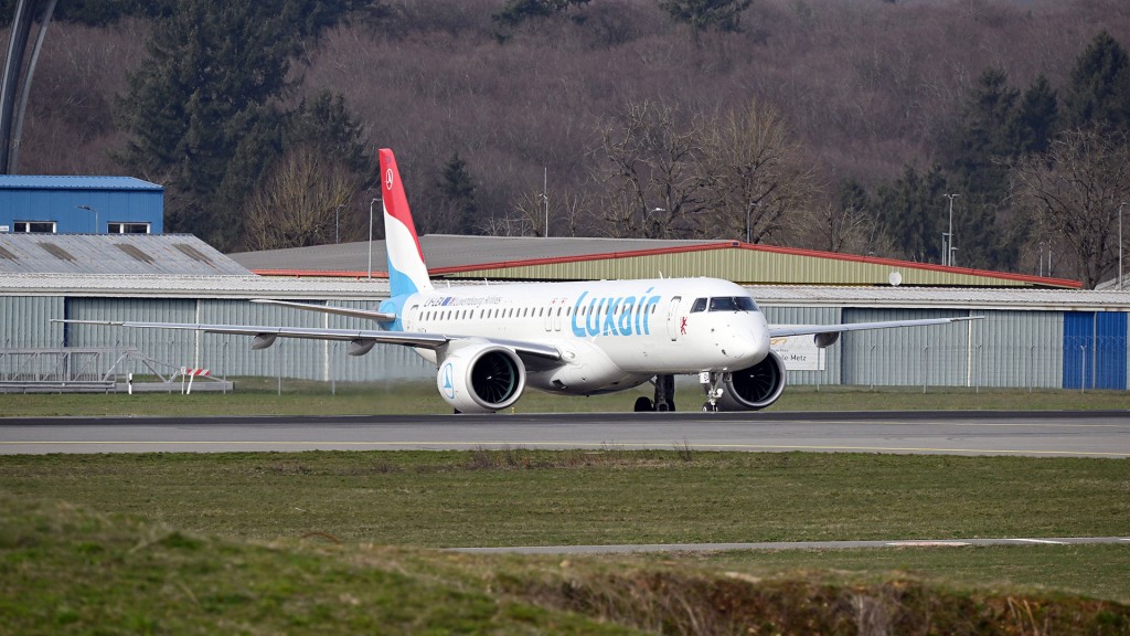 Aircraft LX Embraer E195-E2