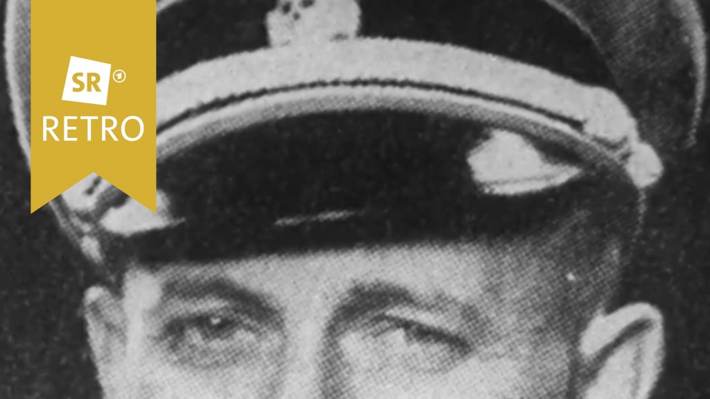 Porträt von Adolf Eichmann in Uniform