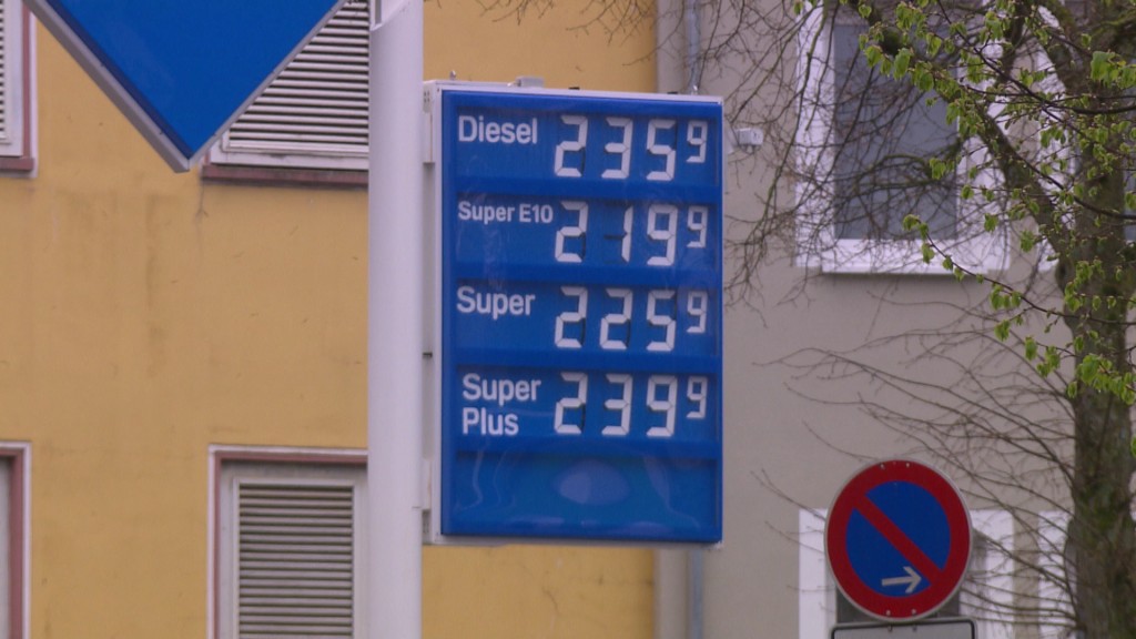 Tankstelle - Preissäule