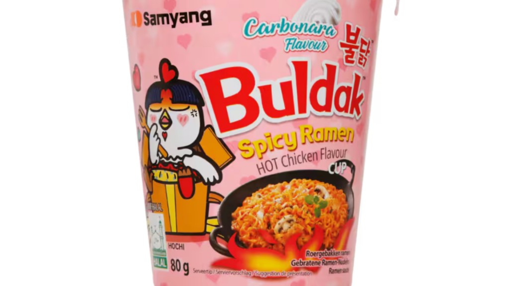 Samyang Instant Nudeln Scharfes Huhn Carbonara Cup