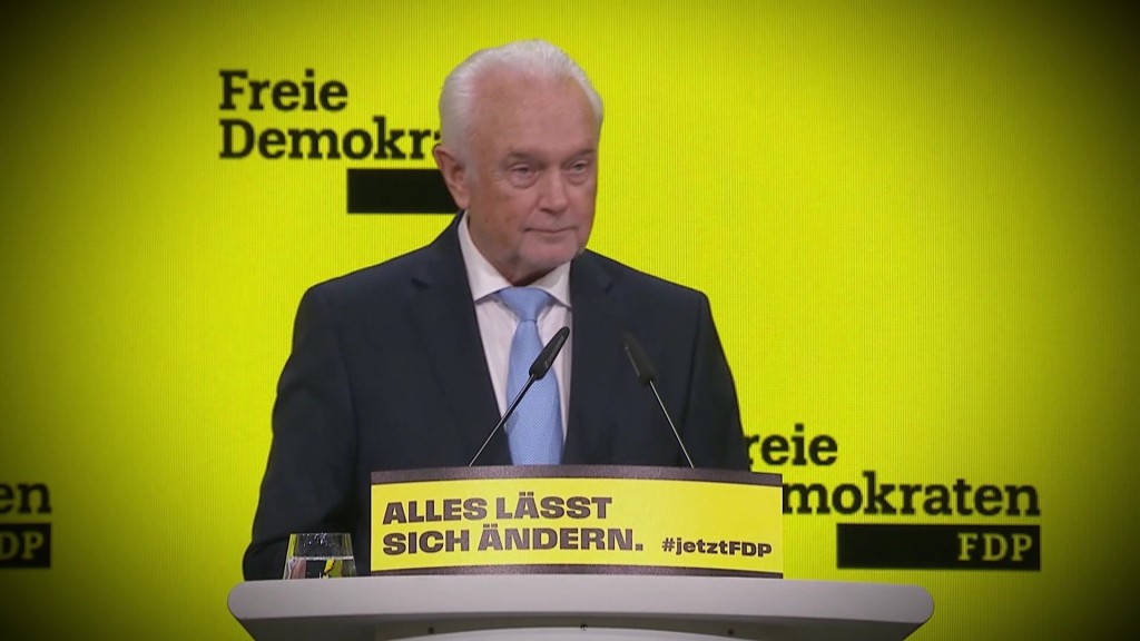 Foto: Wolfgang Kubicki bei einer Konferenz