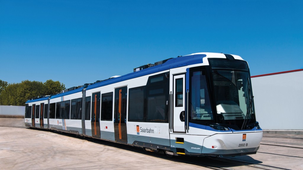 Foto: Die neue Saarbahn