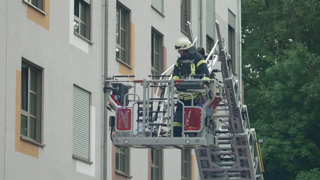 Foto: Feuerwehreinsatz bei Brand in Neunkirchner Seniorenheim