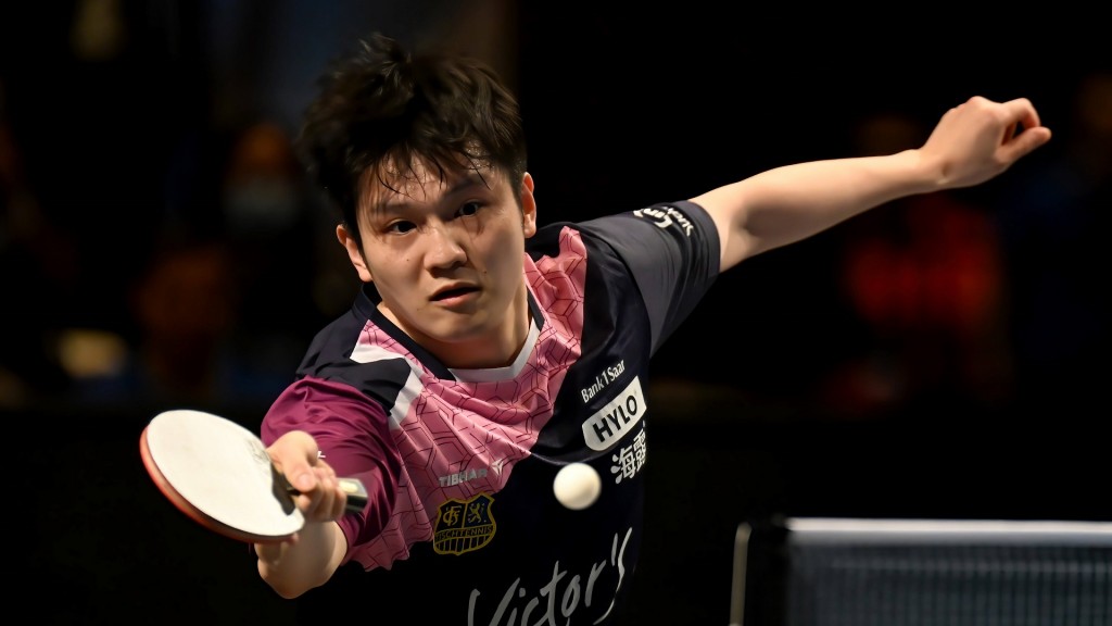 Foto: FCS TT-Spieler Fan Zhendong beim Final Four.