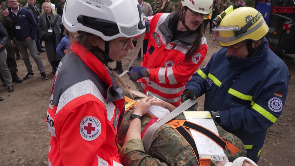 Foto: Saarex-Bundeswehr-Übung am 16.02.2026 in Kirkel