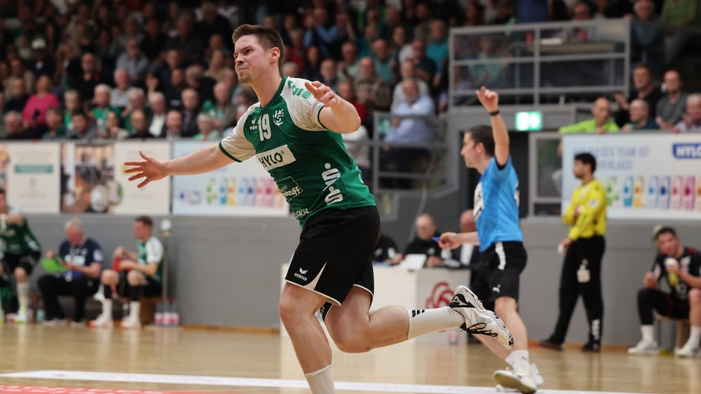 Foto: Lars Weißgerber (HG Saarlouis) beim Spiel gegen Hamm am 16.05.2026