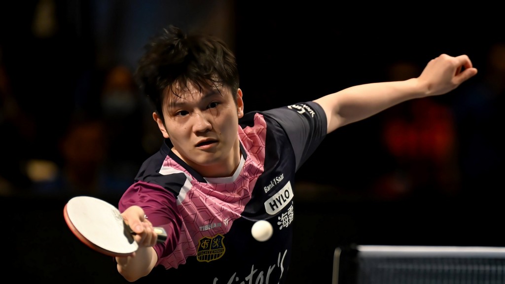 Foto: FCS TT-Spieler Fan Zhendong beim Final Four.