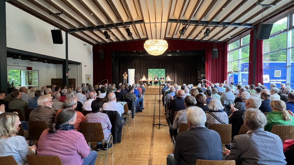 Podiumsdiskussion in Nonnweiler 