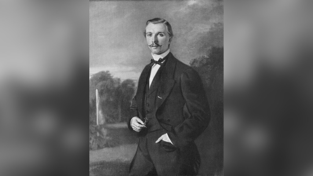 Porträt eines jungen Carl Ferdinand Stumm.