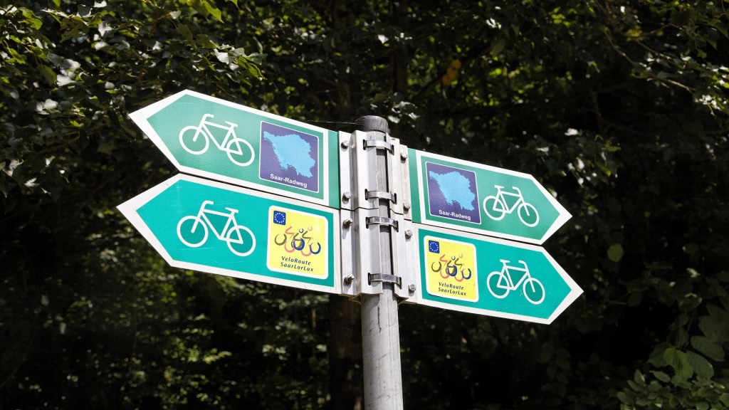 Radwege im Saarland 
