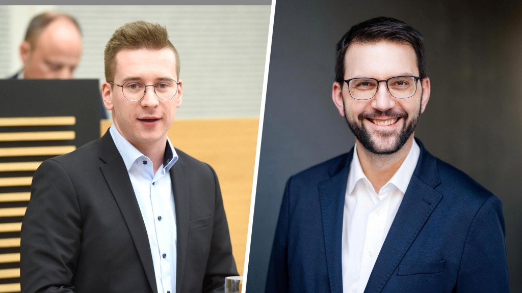 Stichwahl Nonnweiler: Jonas Reiter (CDU) und Henning Bock (Einzelbewerber)