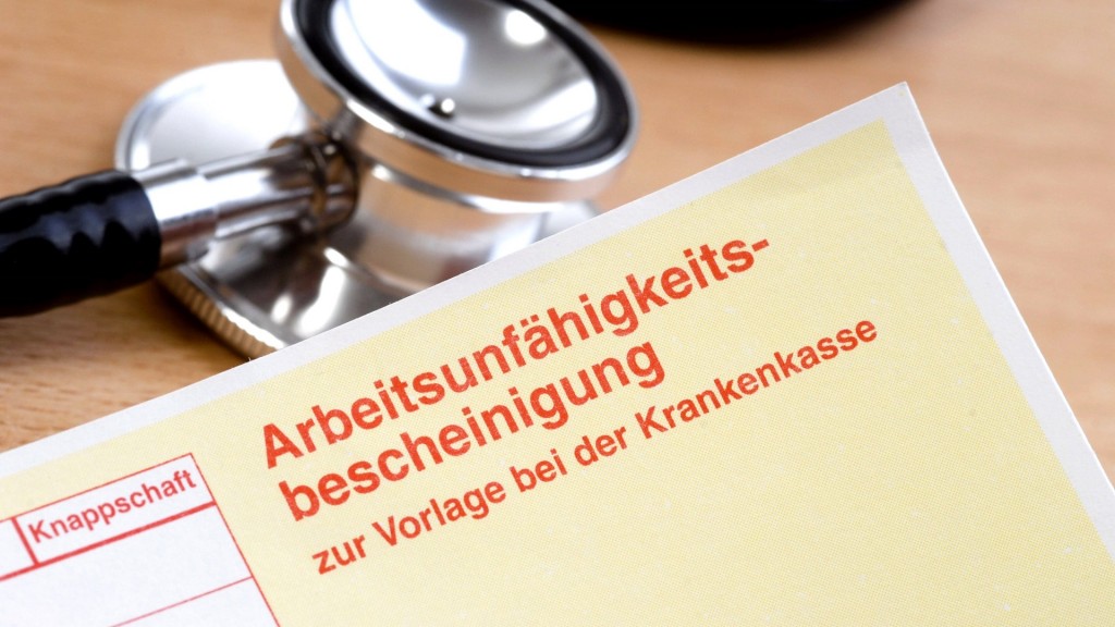 Arbeitsunfähigkeitsbescheinigung
