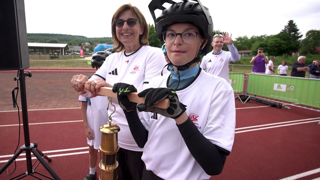 Die Flamme der Nationalen Spiele der Special Olympics kommt im Saarland an.