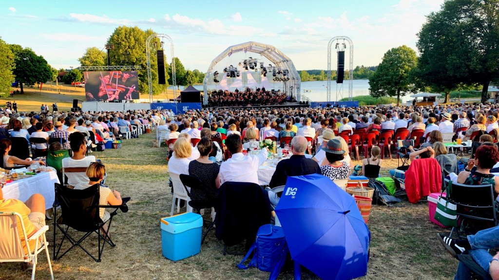 Zuschauer bei Klassik am See