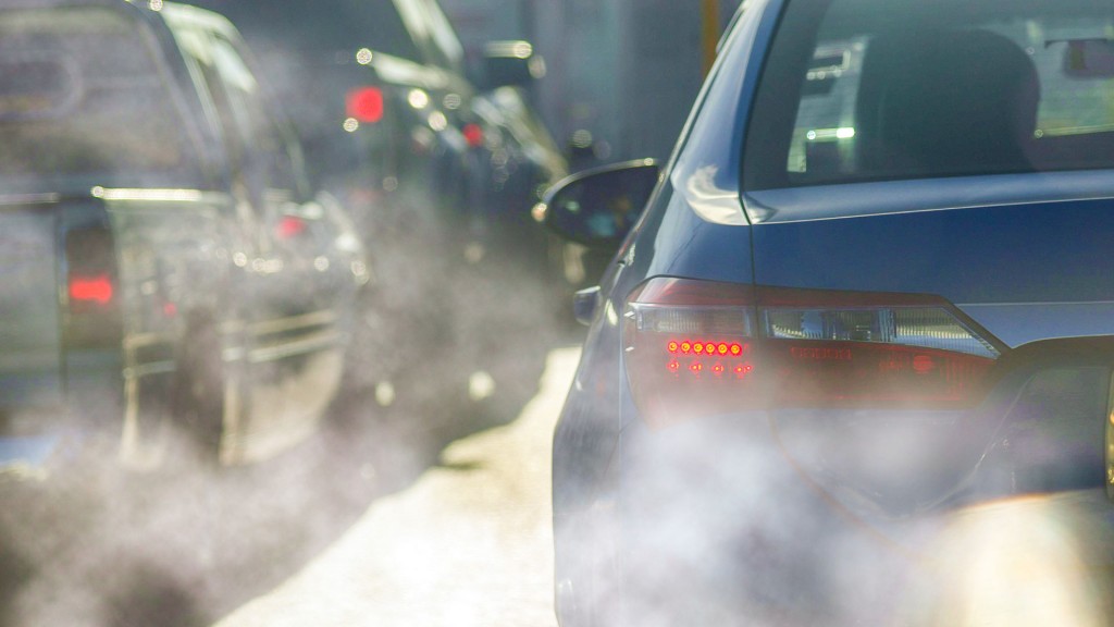 Autos stehen im Stau