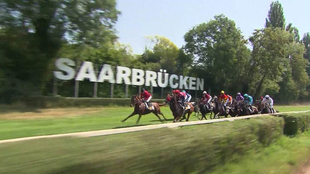 Pferderennbahn in Saarbrücken-Güdingen