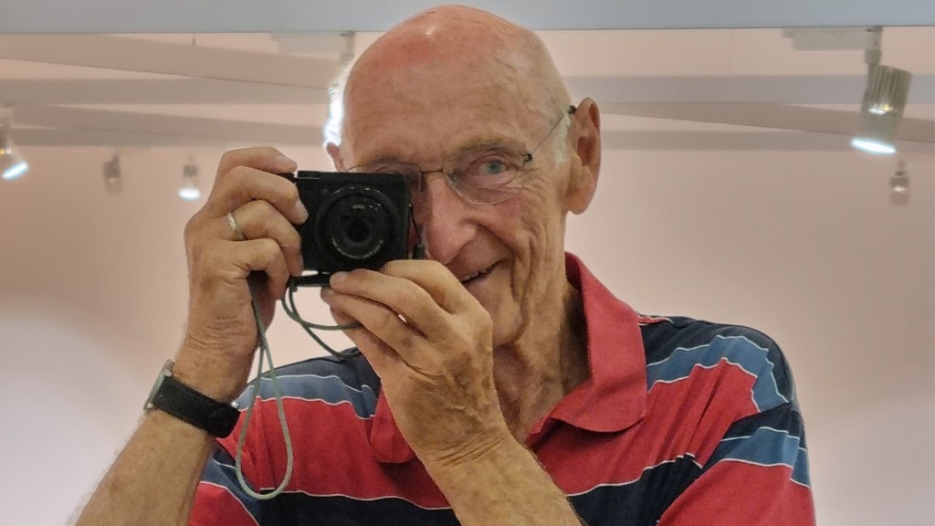 Porträt: Gerhard Heisler in der Ausstellung