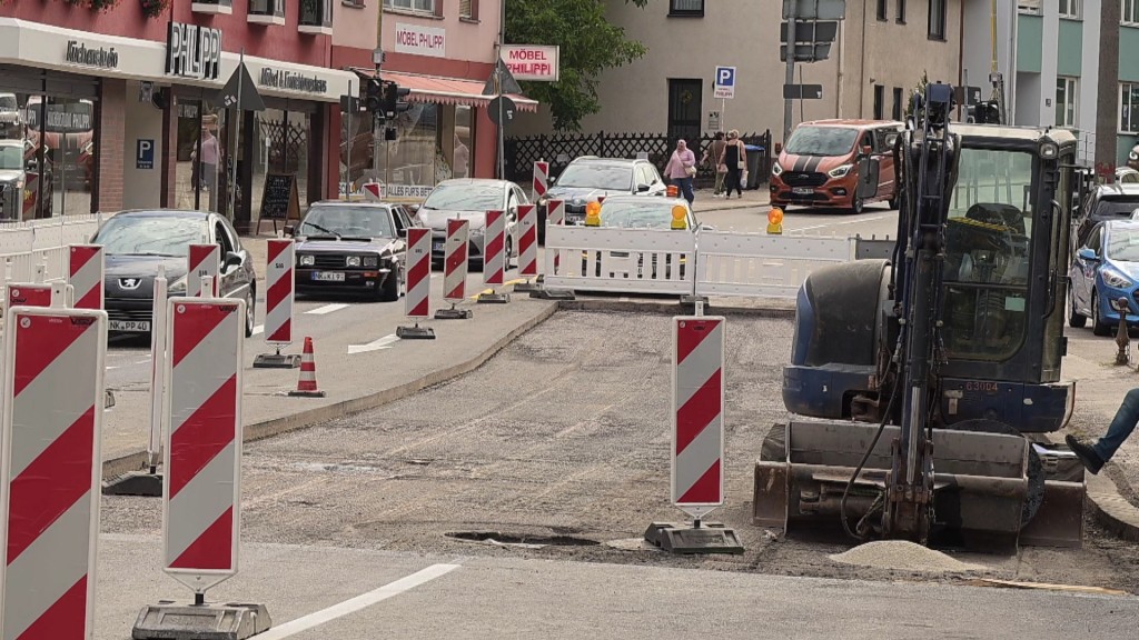 Asphalt eingebrochen: Vrilissia-Brücke in Ottweiler bleibt weiter gesperrt