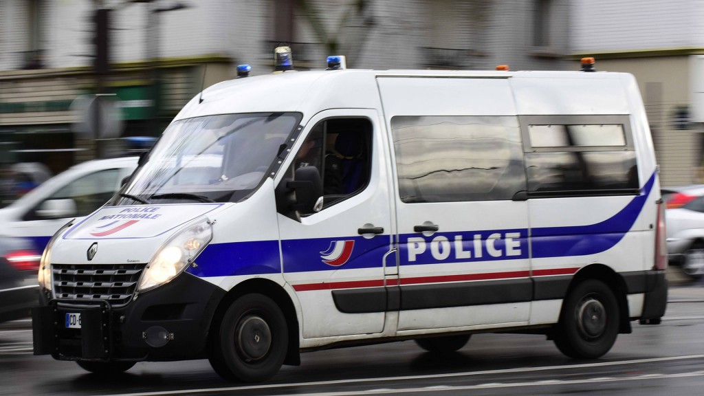 Foto: Französisches Polizeiauto 