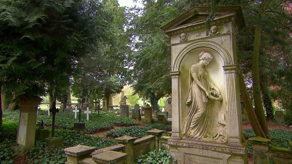 Ehrenfriedhof im Deutsch-Französischen Garten in Saarbrücken