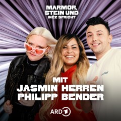 Jasmin Herren, Philipp Bender und Inéz im Schlagerpodcast 