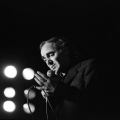 Charles Aznavour im Konzert