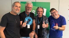 FrontM3n zu Gast bei Christian Job im Kiosk von SR3